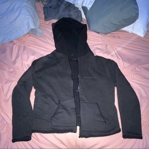 PINK jacket with fluffy material inside